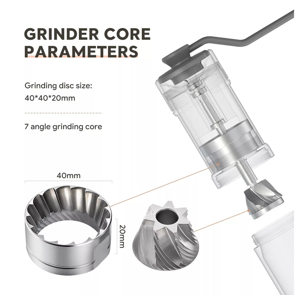 icafilas exterior professional manual grinder 13